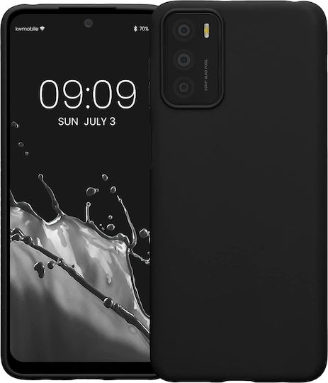 KWmobile Back Cover Silicon 1.3mm Negru (Motorola Moto G42)