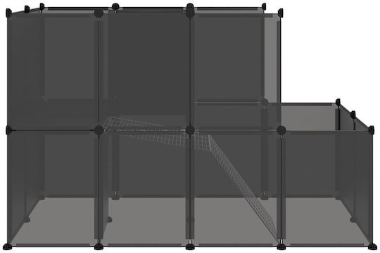 vidaXL Κλουβί Τρωκτικού Κλουβί Μικρών Ζώων 142x74x93cm