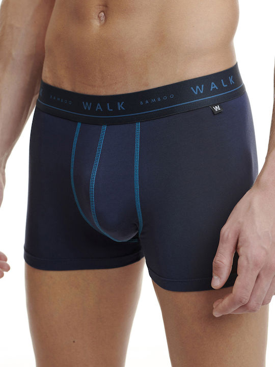 Ανδρικά Μποξεράκια Μπλε 2Pack