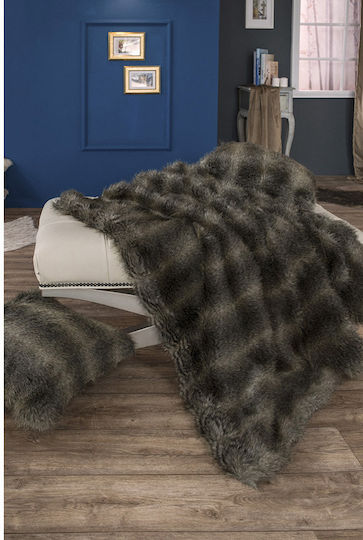 Teoran Pelt Ριχτάρι Πολυθρόνας Γούνινο 130x160εκ. 10 pelt-10-gounino-rixtari-56276