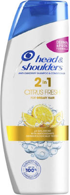 Head & Shoulders Citrus Fresh Shampoos for All Hair Types 675ml