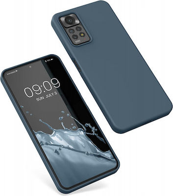 KWmobile Rubberized Silicone Back Cover Dark Slate (Redmi Note 11 Pro)