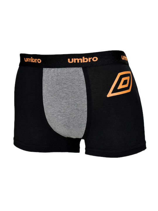 Umbro Herren Boxershorts Mehrfarbig 3Packung