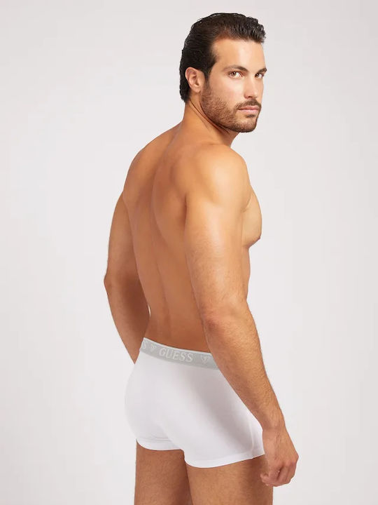 Ανδρικά Μποξεράκια White/Black/Grey/Blue/Yellow με Σχέδια 5Pack