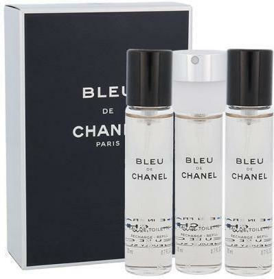 Chanel Bleu De Chanel Мъжки Комплект с Eau de Toilette 3бр