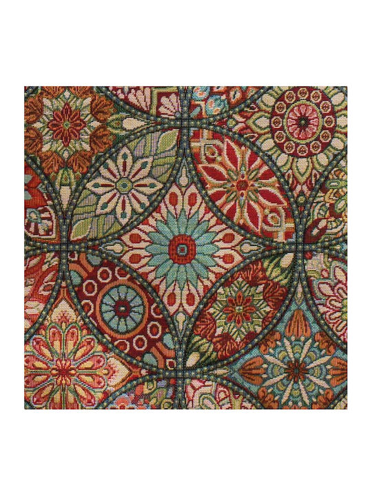Cotone Vitral Ριχτάρι Πολυθρόνας Στόφα 185x185εκ. Πολύχρωμο 19185