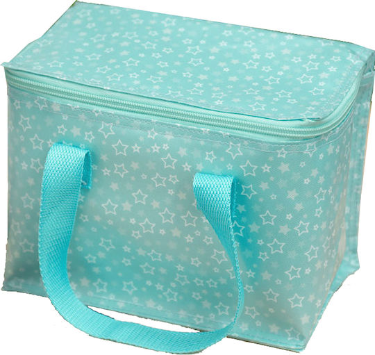Kiokids Picnic Stars Σχολικό Ισοθερμικό Τσαντάκι Φαγητού Χειρός 3lt Μπλε 16x13x22cm