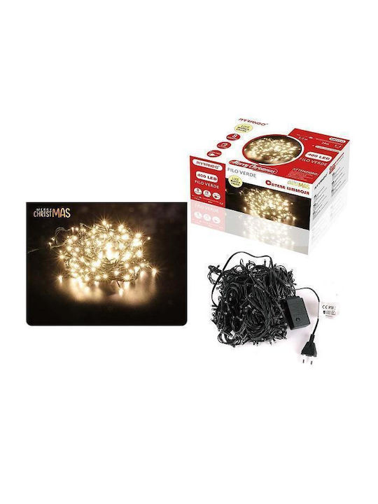 Christmas LED Light Warm White 29.5m Arrango