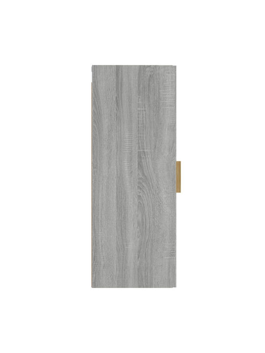 Ντουλάπι Τοίχου Γκρι 34.5x34x90εκ.