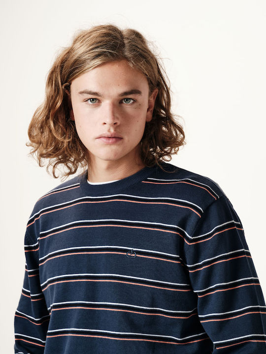 Long Sleeve Sweater Navy Blue