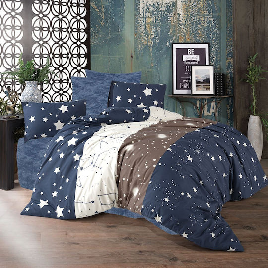 Dimcol Duvet Cover Single 160x240 Galaxy 305
