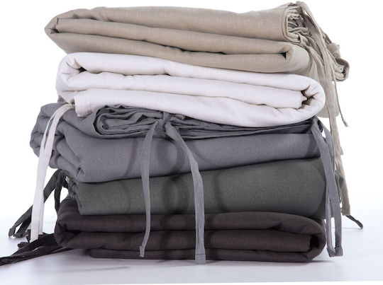Nef-Nef Homeware Υπέρδιπλη 220x240cm Ecru Nef-Nef Homeware Υπέρδιπλη 220x240cm Ecru
