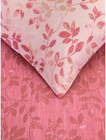 Kocoon Комплект Плик за Завивка Кинг Сайз с 2 Калъфки 225x245 Fall Розов
