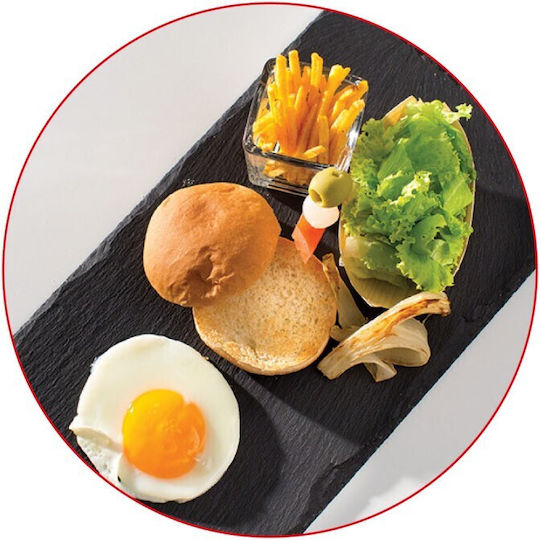 Milan Toast 17022 Commercial Flat Top Electric Griddle with Flat Plate 1.1kW 36x34x15cm