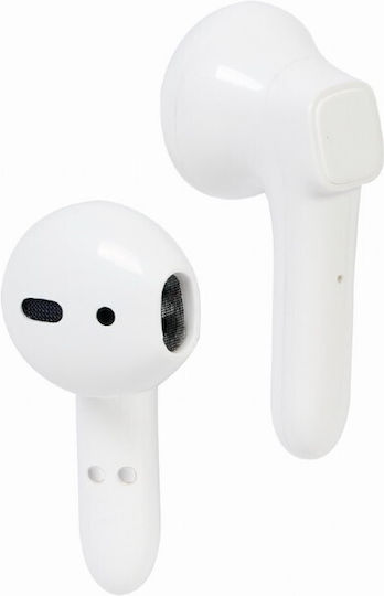 Gembird Vienna In-Ear Bluetooth-Freisprecheinrichtung Kopfhörer mit Ladeetui Weiß