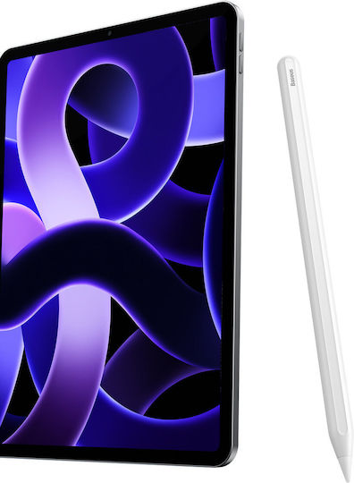Baseus Smooth Writing Active Stylus Digital with Palm Rejection for iPad in White color SXBC020002