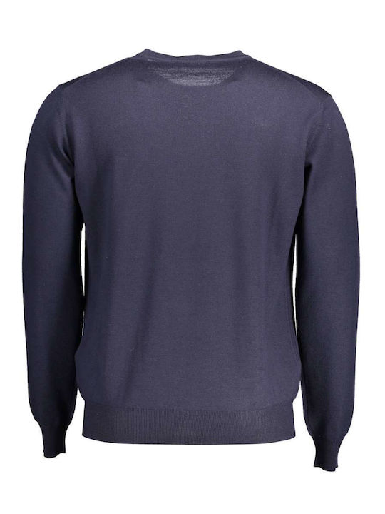 Harmont & Blaine Herren Langarm-Pullover Marineblau