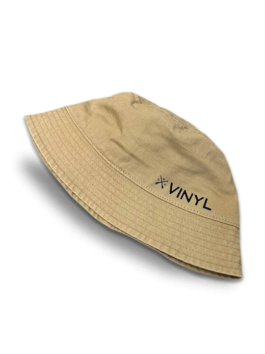 Vinyl Art Clothing Herren-Hut Bucket-Stil Beige