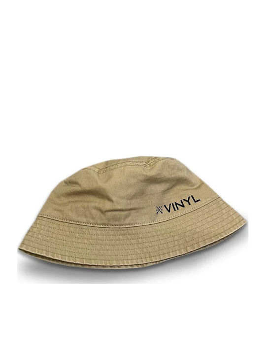 Vinyl Art Clothing Текстилна Кофа Шапка Бежова