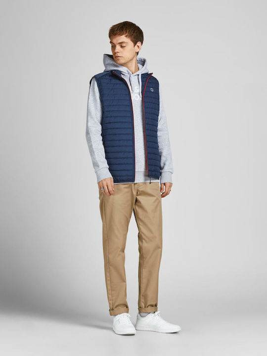 Αμάνικο Μπουφάν Puffer Navy Μπλε