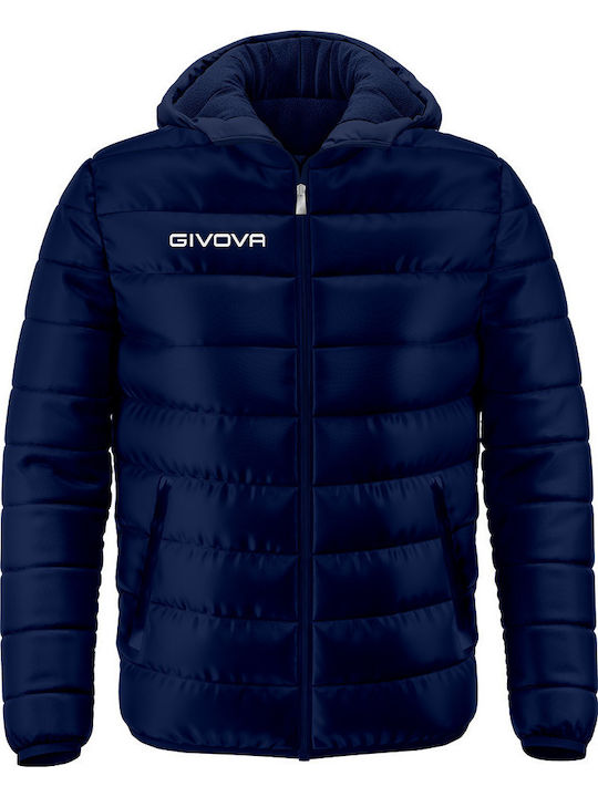 Olanda Winter Jacket Puffer Windproof Navy Blue