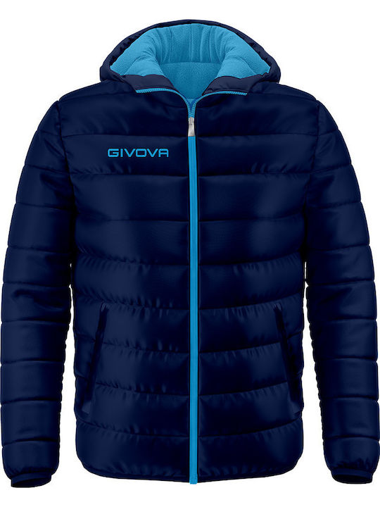Olanda Winter Jacket Puffer Navy Blue