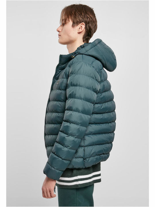 Bubble Χειμωνιάτικο Μπουφάν Puffer Bottlegreen