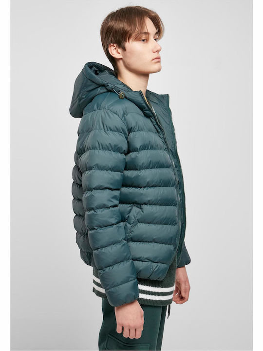 Bubble Χειμωνιάτικο Μπουφάν Puffer Bottlegreen