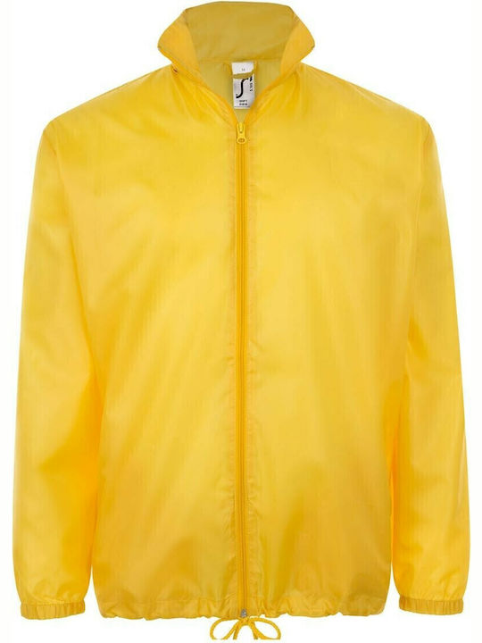 Winter Jacket Waterproof and Windproof Yellow