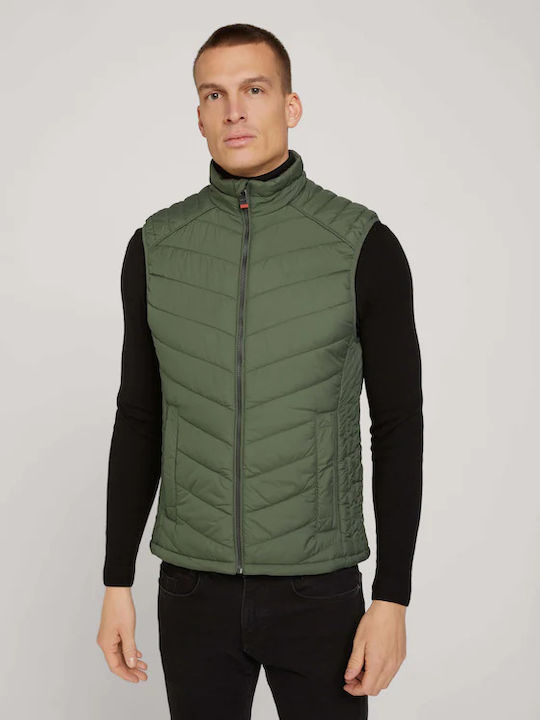 Αμάνικο Μπουφάν Puffer Olive