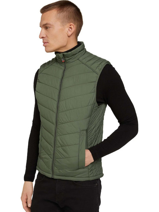 Αμάνικο Μπουφάν Puffer Olive
