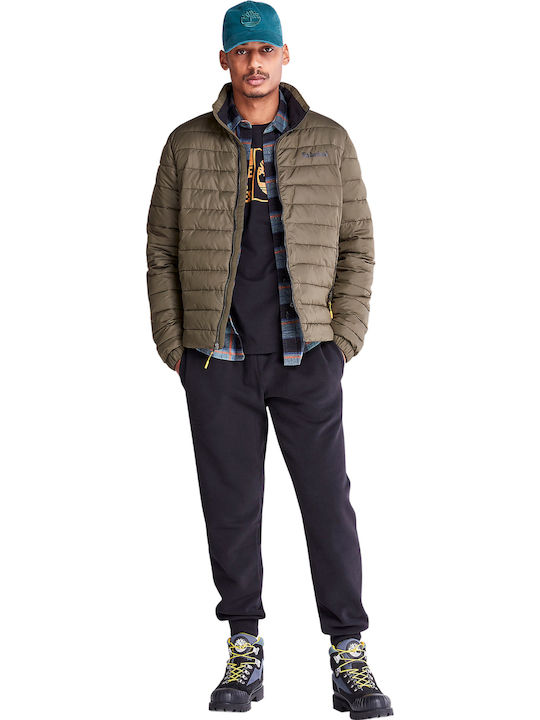 Winter Jacket Puffer Waterproof Khaki