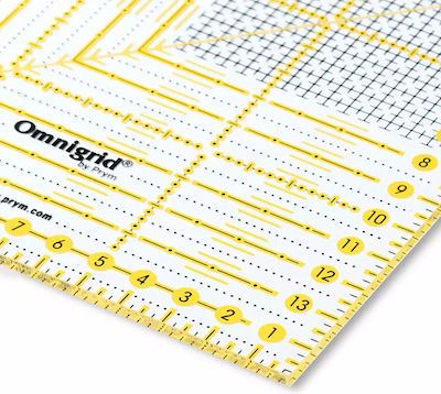 Prym Patchwork & Quilting Sewing Ruler 15x15cm