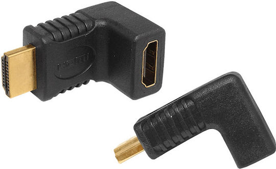 Μετατροπέας HDMI male σε HDMI female 1τμχ DM-0666