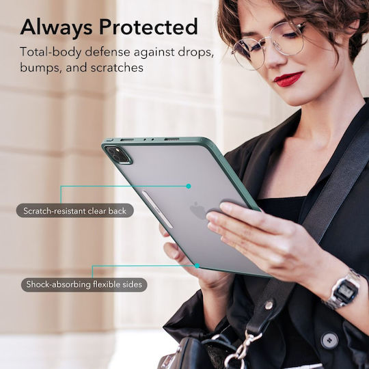 ESR Ascend Hybrid Флип Капак Горски Зелен iPad Pro 2021 12.9"