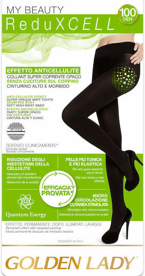 Golden Lady Дамски Чорапогащник За Отслабване И Потене My Beauty Reduxcell Черен