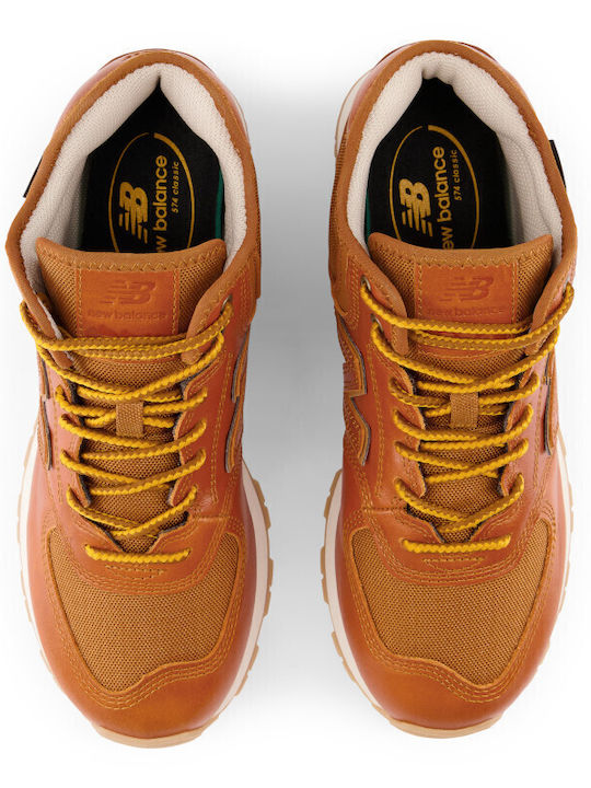 574 Mid Boots Tabac Brown