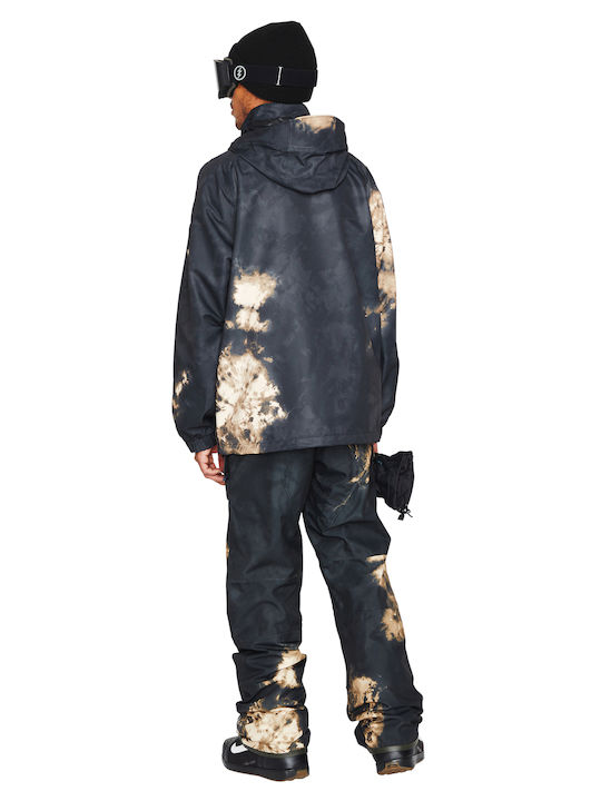 Volcom Iconic Stone Men's Ski & Snowboard Jacket Bleach Black G0652312-BEB