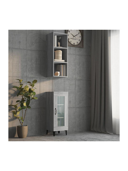 Shelf Wall Gray 34.5x32.5x90cm