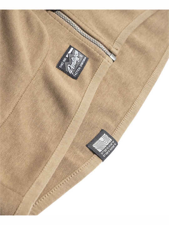 Pentagon Pentathlon Hunting Cardigan Coyote