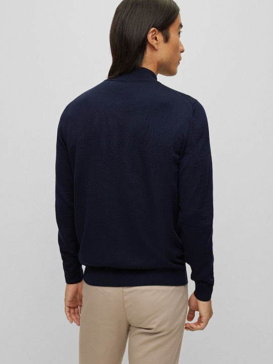 Balonso Men's Cardigan Navy Blue