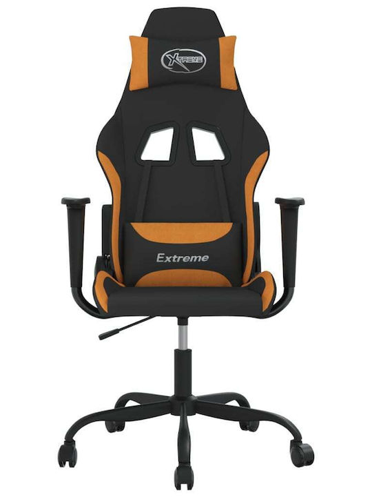 vidaXL 345474 Gaming Stuhl Black / Dark Yellow