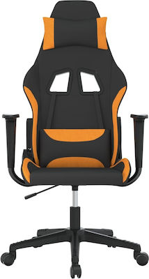 vidaXL 345495 Scaun Gaming Black / Dark Yellow