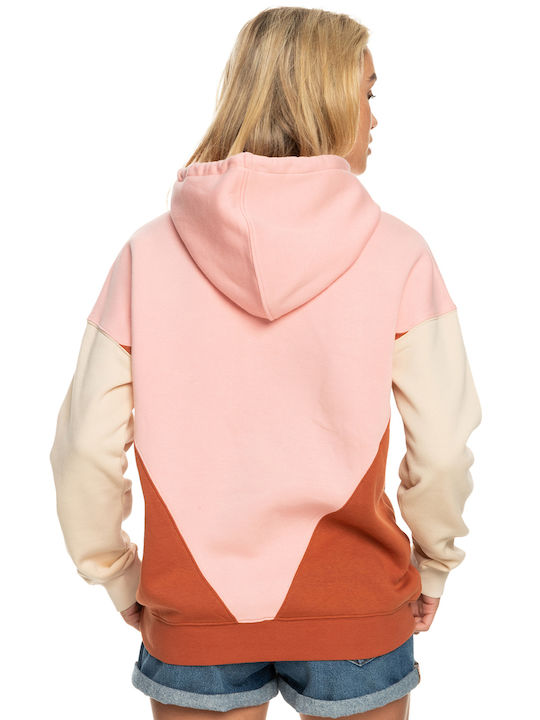 Roxy Women's Hooded Sweatshirt Pink