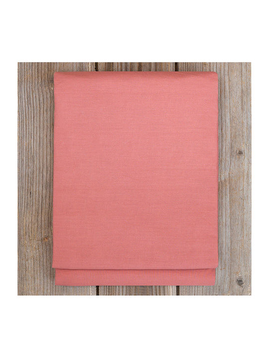 Nima Sheet Super-Double 240x260cm. Unicolors Warm Terracotta