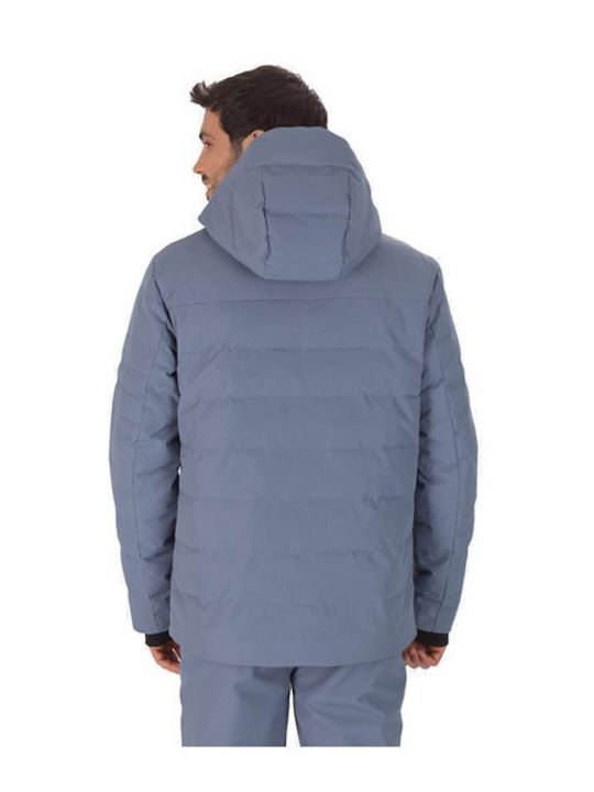 Rossignol Rapide Men's Ski & Snowboard Jacket Blue Grey RLKMJ14-72B