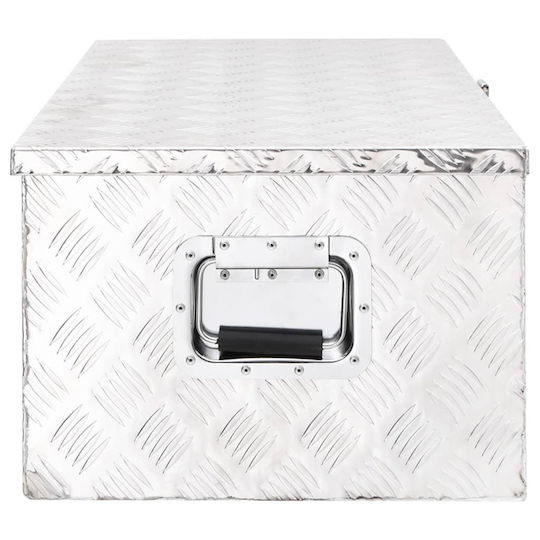 vidaXL Aluminum Tool Storage Box P90xB47xY33.5cm 152254