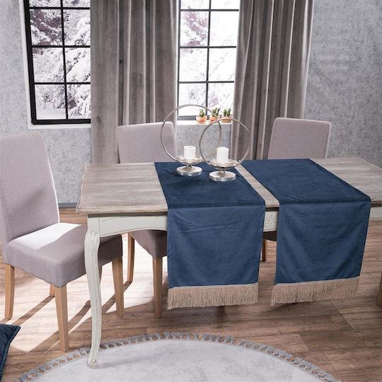Teoran Ράνερ Velvet με Κρόσι 04 65x200εκ.