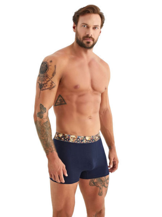 Skulls + Bones Ανδρικά Μποξεράκια Πολύχρωμα με Σχέδια 3Pack