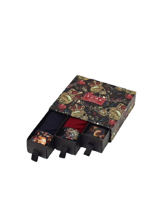 Skulls + Bones Ανδρικά Μποξεράκια Πολύχρωμα με Σχέδια 3Pack